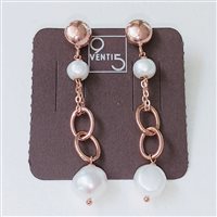 Orecchini Vidali Gioielli Donna in Argento Perla ORAR-139-34 - ORAR-139-34